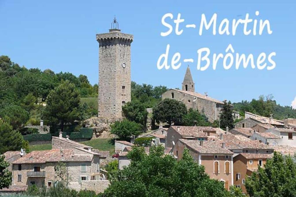 Mazet 55 Gorges Du Verdon Saint-Martin-de-Brômes Eksteriør bilde